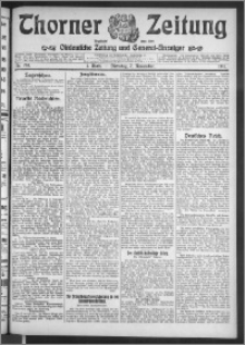 Thorner Zeitung 1911, Nr. 262 1 Blatt