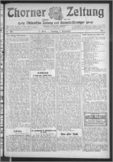 Thorner Zeitung 1911, Nr. 262 2 Blatt