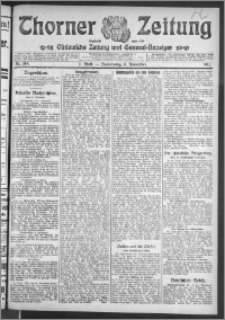 Thorner Zeitung 1911, Nr. 264 1 Blatt