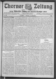 Thorner Zeitung 1911, Nr. 267 3 Blatt