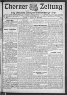 Thorner Zeitung 1911, Nr. 268 1 Blatt