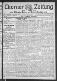 Thorner Zeitung 1911, Nr. 270 1 Blatt