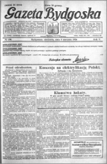 Gazeta Bydgoska 1926.08.08 R.5 nr 180