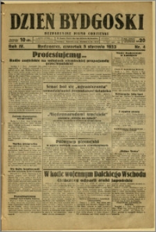 Dzień Bydgoski, 1933, R.4, nr 4