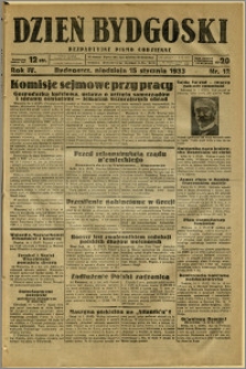 Dzień Bydgoski, 1933, R.4, nr 12