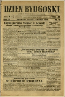 Dzień Bydgoski, 1933, R.4, nr 46