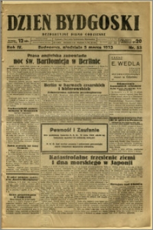 Dzień Bydgoski, 1933, R.4, nr 53