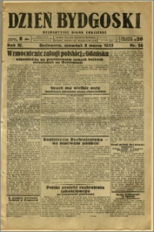 Dzień Bydgoski, 1933, R.4, nr 56