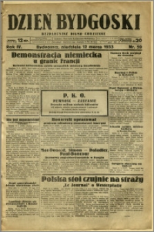 Dzień Bydgoski, 1933, R.4, nr 59
