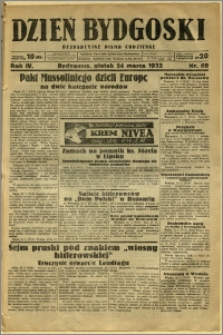 Dzień Bydgoski, 1933, R.4, nr 69