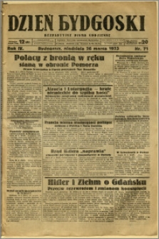 Dzień Bydgoski, 1933, R.4, nr 71