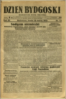 Dzień Bydgoski, 1933, R.4, nr 73