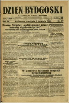 Dzień Bydgoski, 1933, R.4, nr 77