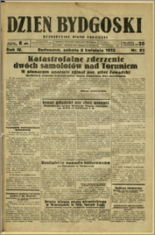 Dzień Bydgoski, 1933, R.4, nr 82
