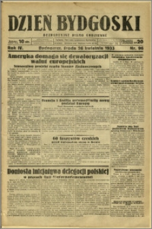 Dzień Bydgoski, 1933, R.4, nr 96
