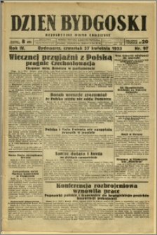 Dzień Bydgoski, 1933, R.4, nr 97