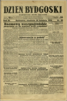 Dzień Bydgoski, 1933, R.4, nr 99