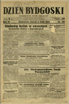 Dzień Bydgoski, 1933, R.4, nr 100