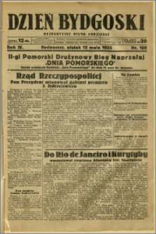 Dzień Bydgoski, 1933, R.4, nr 108