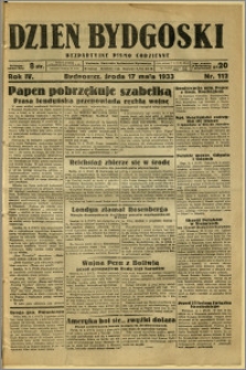 Dzień Bydgoski, 1933, R.4, nr 112