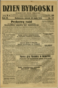 Dzień Bydgoski, 1933, R.4, nr 117