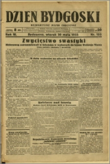 Dzień Bydgoski, 1933, R.4, nr 122