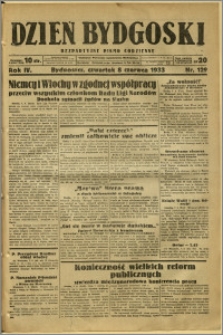 Dzień Bydgoski, 1933, R.4, nr 129