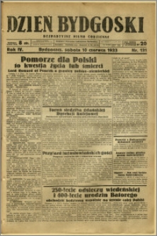 Dzień Bydgoski, 1933, R.4, nr 131