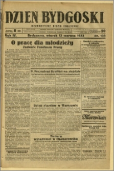 Dzień Bydgoski, 1933, R.4, nr 133
