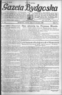 Gazeta Bydgoska 1926.08.21 R.5 nr 191