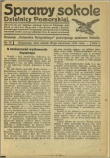 Biuletyn Sokoli Dzielnicy Pomorskiej, 1924, R.1, nr 10b