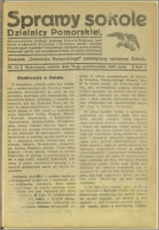 Biuletyn Sokoli Dzielnicy Pomorskiej, 1924, R.1, nr 12