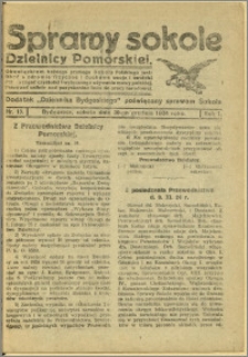 Biuletyn Sokoli Dzielnicy Pomorskiej, 1924, R.1, nr 13