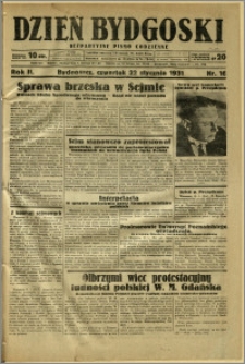 Dzień Bydgoski, 1931, R.2, nr 16