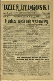 Dzień Bydgoski, 1931, R.2, nr 67