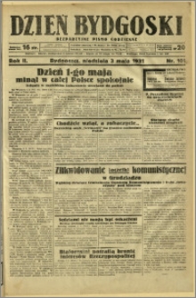 Dzień Bydgoski, 1931, R.2, nr 101