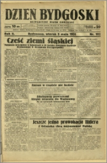 Dzień Bydgoski, 1931, R.2, nr 102