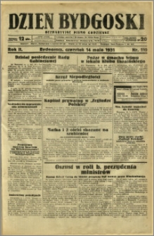 Dzień Bydgoski, 1931, R.2, nr 110