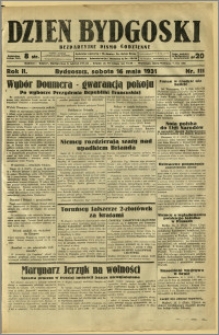 Dzień Bydgoski, 1931, R.2, nr 111