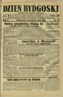 Dzień Bydgoski, 1931, R.2, nr 113