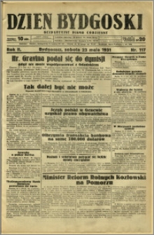 Dzień Bydgoski, 1931, R.2, nr 117