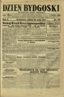 Dzień Bydgoski, 1931, R.2, nr 121