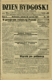 Dzień Bydgoski, 1931, R.2, nr 139
