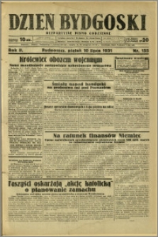 Dzień Bydgoski, 1931, R.2, nr 155