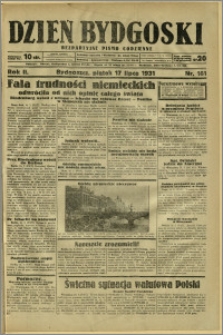 Dzień Bydgoski, 1931, R.2, nr 161