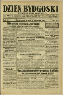 Dzień Bydgoski, 1931, R.2, nr 177