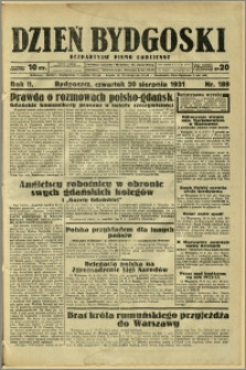 Dzień Bydgoski, 1931, R.2, nr 189