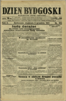 Dzień Bydgoski, 1931, R.2, nr 204