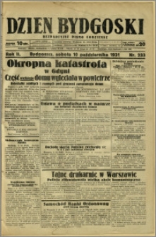 Dzień Bydgoski, 1931, R.2, nr 233