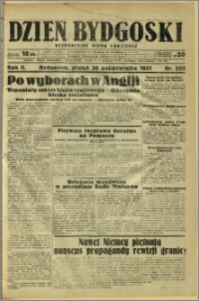 Dzień Bydgoski, 1931, R.2, nr 250